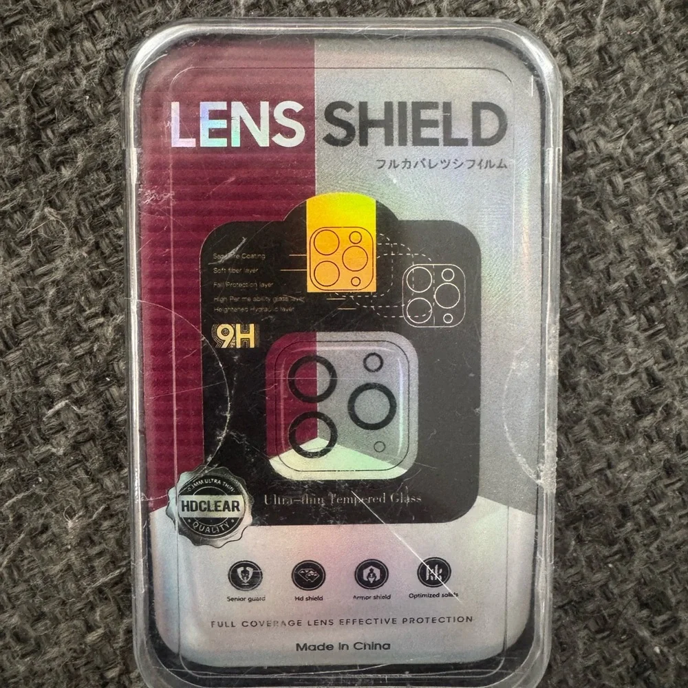 Camera lens protection kit for iPhone 12Pro